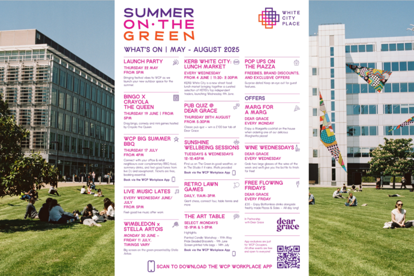 Summer On the Green Launches at White City Place