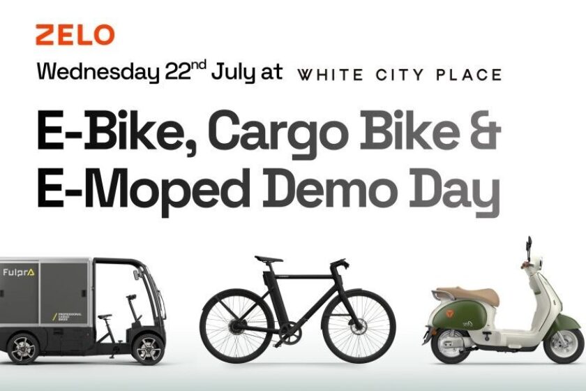White City Place to host ZELO's E-Bike, Cargo Bike & E-Moped Demo Day